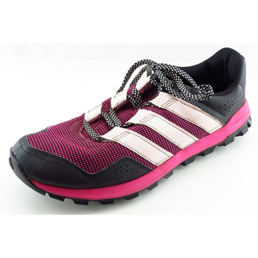 adidas Running Shoes Black Fabric Women 10‎ Medium